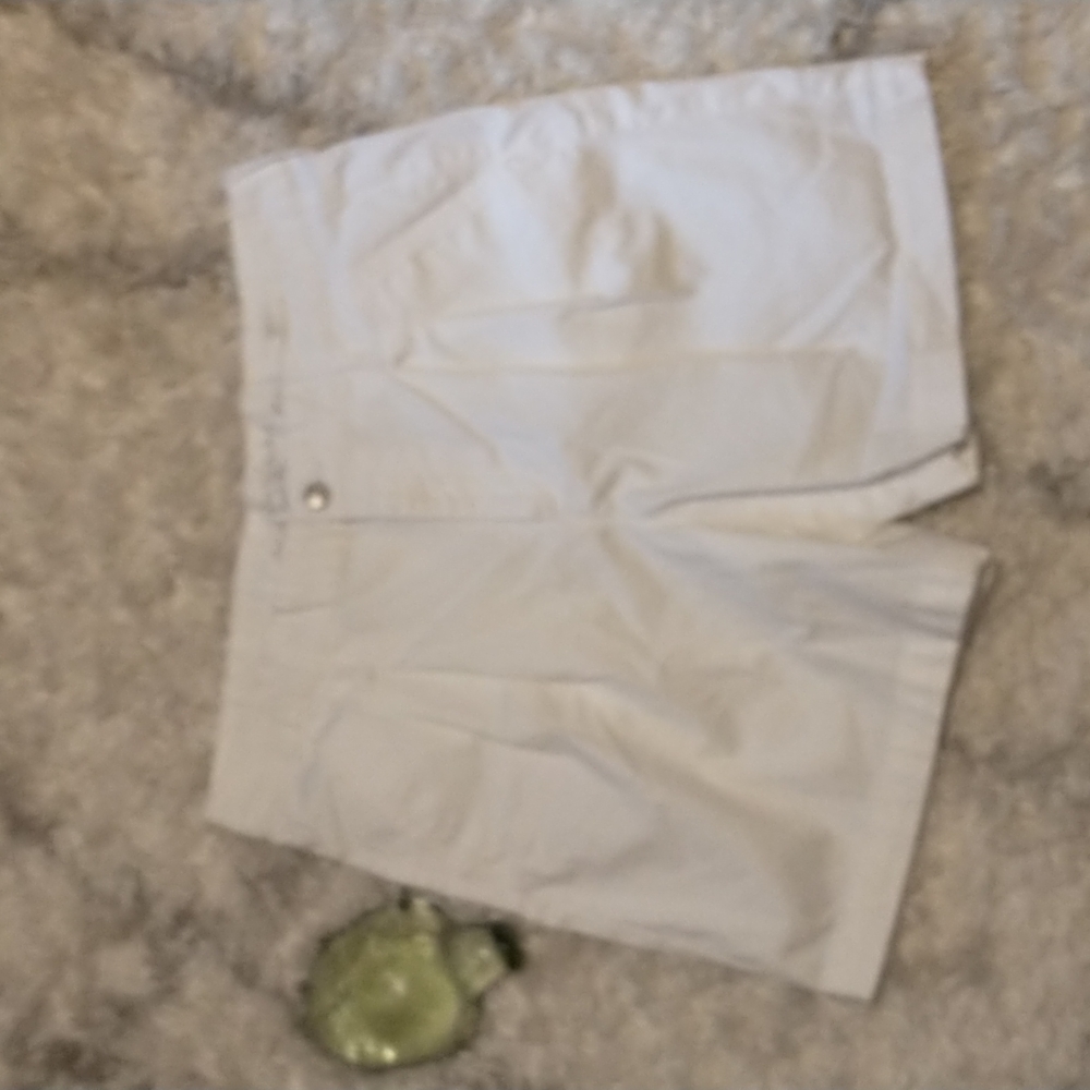 Gloria Vanderbilt women's size 10 cotton pleated shorts